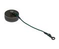 Capuchon, Noir, A utiliser avec - RJ45-fatninger med kvadratisk flange